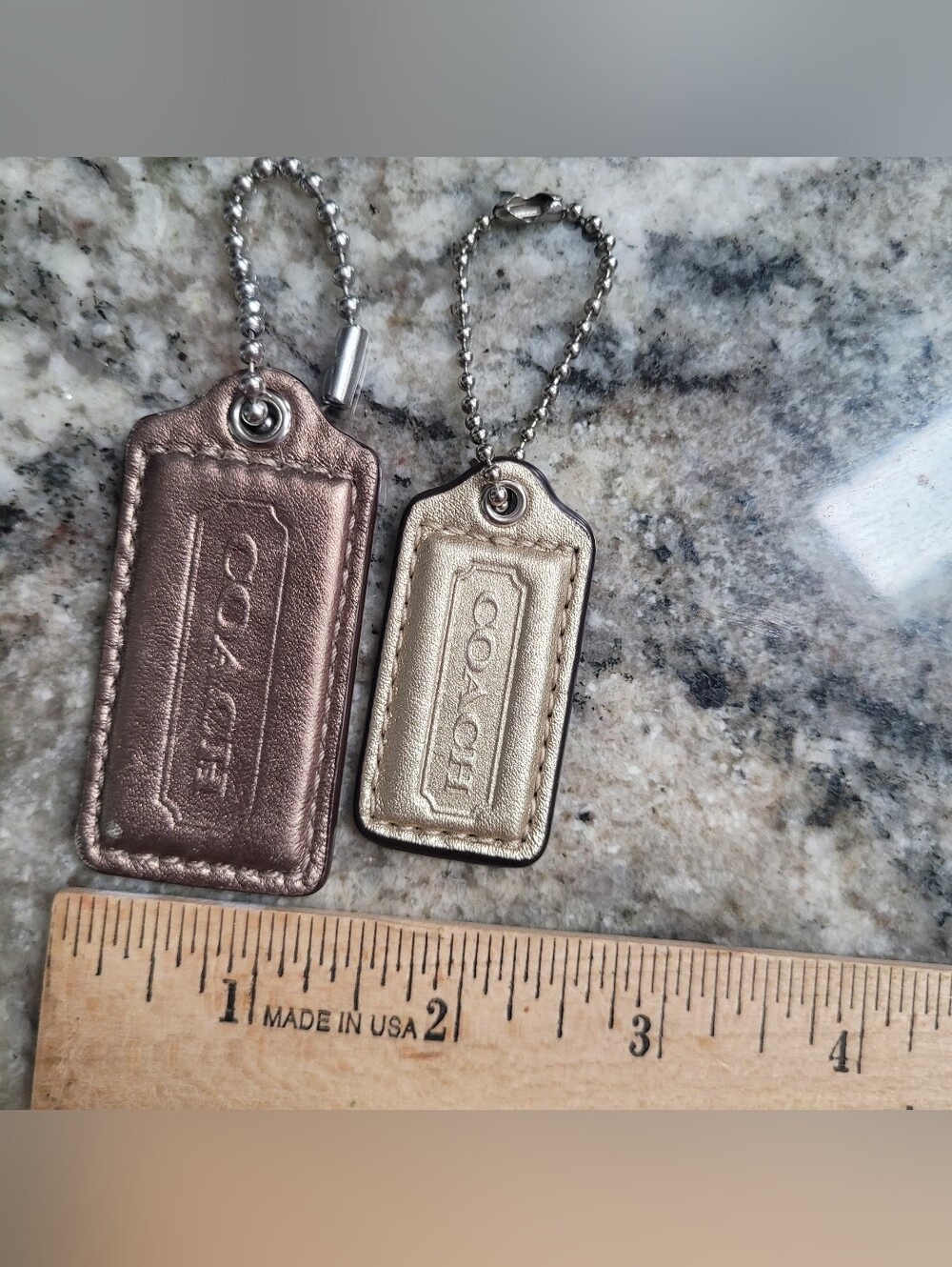 Coach Metallic Tags - Picture 7 of 8